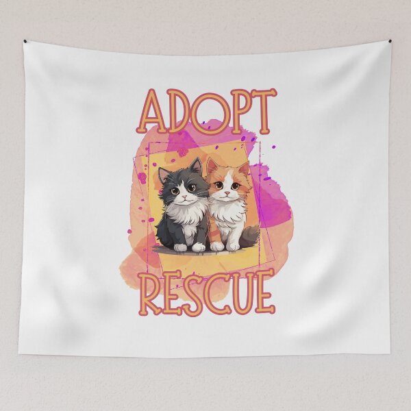Item preview, Adopt Rescue Foster cats designed and sold by TheRightHonMP.