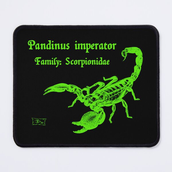 Item preview, Pandinus imperator (green) designed and sold by DavidNeffArt.