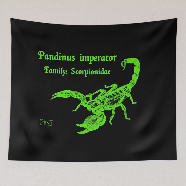 Item preview, Pandinus imperator (green) designed and sold by DavidNeffArt.