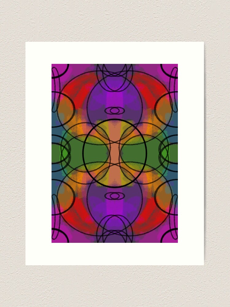 Thumbnail 1 of 3, Art Print, Fractured designed and sold by EightBuffalo.
