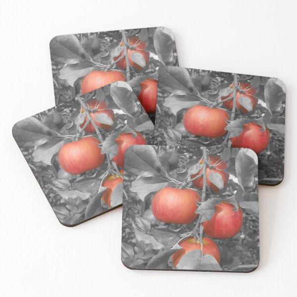Item preview, Red HoneyCrisp Apples with Grey Background designed and sold by HometownMerch.