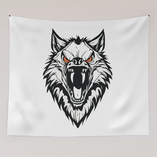 Item preview, Werewolf | werewolf | Halloween Sticker | horror | haunted dog | bad dog designed and sold by zotilus.