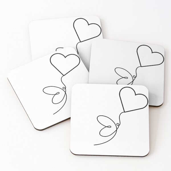 Item preview, heart baloon with baloon line designed and sold by Akhsanal Huda El Has.
