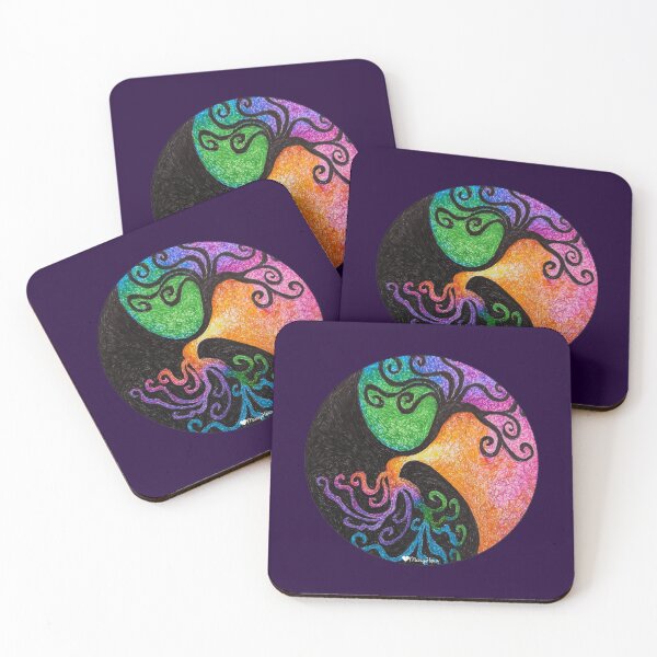 Item preview, Tree of Reflection Original Mandala by Mary How designed and sold by Mary How.