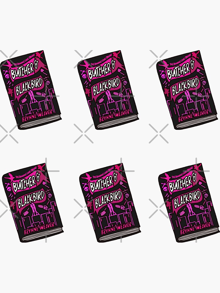 Ruinous Love books Sticker for Sale by lalashellsArt
