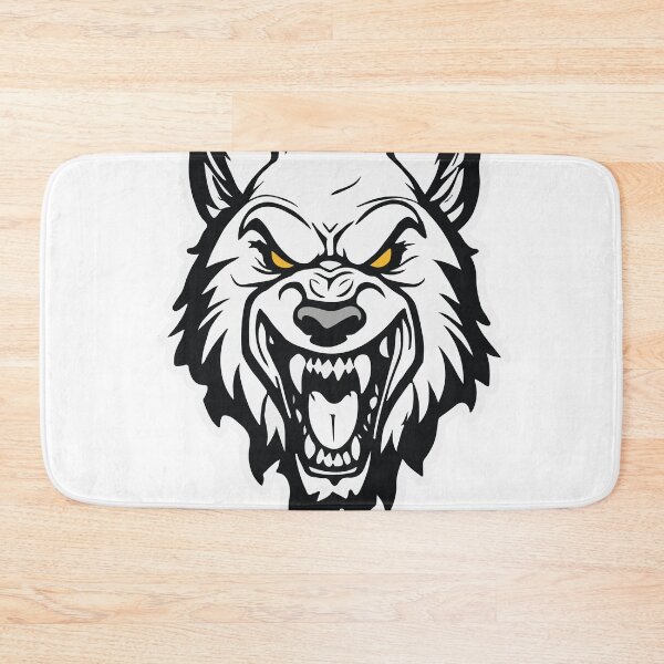 Item preview, Werewolf | werewolf | Halloween Sticker | horror | yellow eyes | bad dog designed and sold by zotilus.