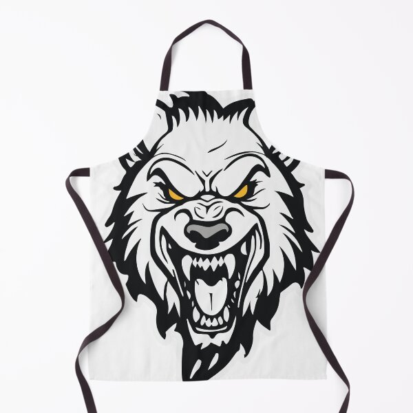 Item preview, Werewolf | werewolf | Halloween Sticker | horror | yellow eyes | bad dog designed and sold by zotilus.