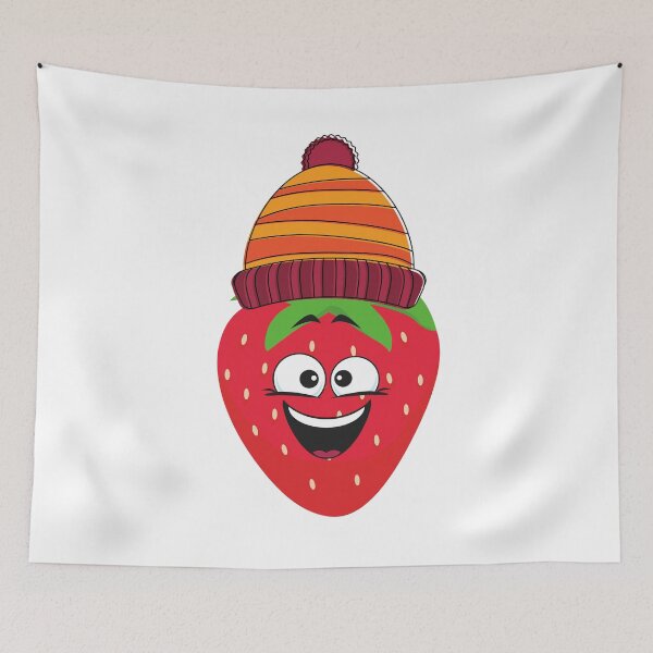 Item preview, cute strawberry fruit designed and sold by funwithstickers.