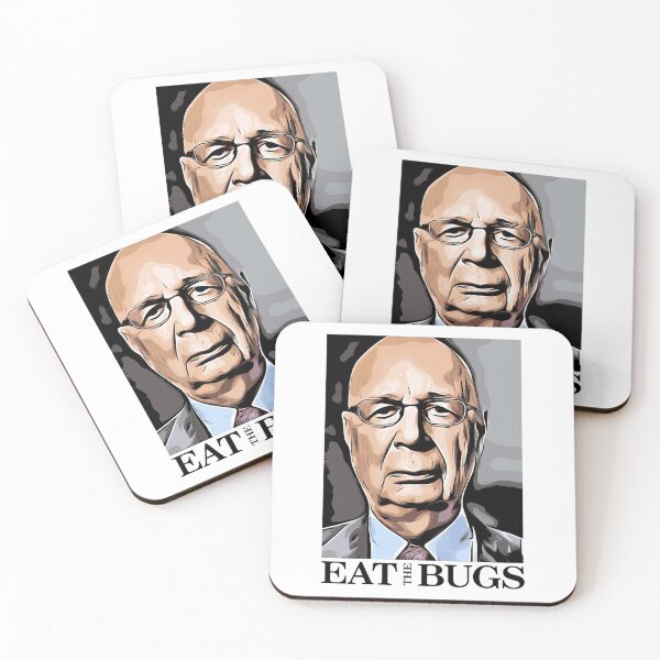 Item preview, Klaus Schwab - WEF - Eat the Bugs - The Great Reset designed and sold by zeldaros.