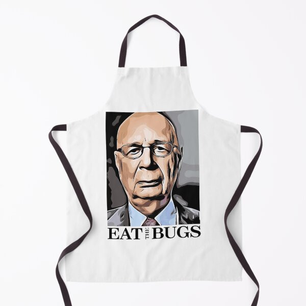 Item preview, Klaus Schwab - WEF - Eat the Bugs - The Great Reset designed and sold by zeldaros.