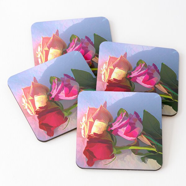 Item preview, High Key Roses - Acrylic Effect designed and sold by mahnkephotos.