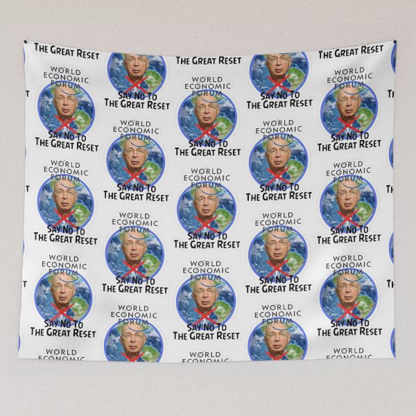 Item preview, Klaus Schwab The Great Reset designed and sold by zeldaros.
