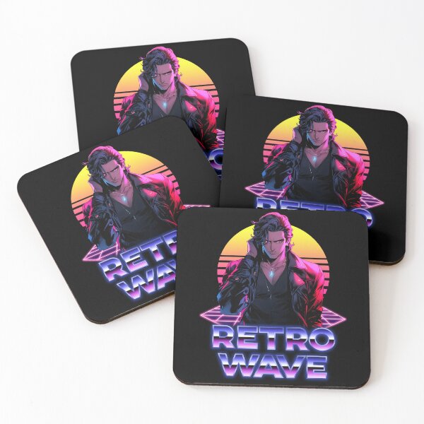 Item preview, Retro Wave 80s Anime Man – Anime Shirt designed and sold by KAIGAME Art.