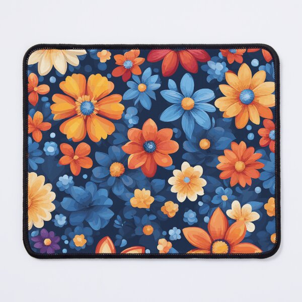 Item preview, Little Sapphire Flower Pattern designed and sold by WildlifeInc.