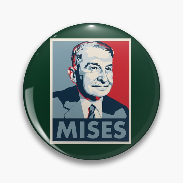 Item preview, Ludwig von Mises designed and sold by zeldaros.