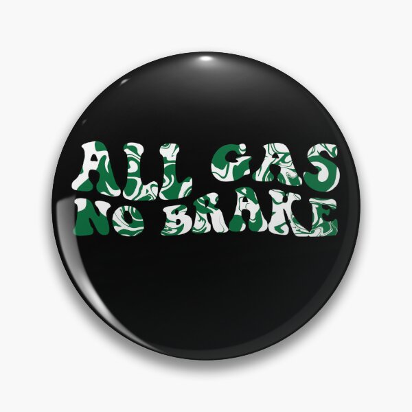 Artikelvorschau, NYJ All Gas No Brake Retro entworfen und verkauft von Gang Green Gear.
