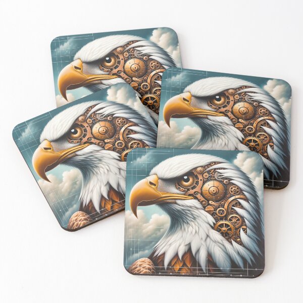 Item preview, Steampunk Bald Eagle designed and sold by NovosArt.