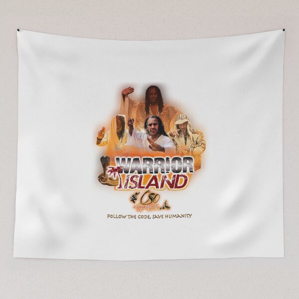 Item preview, Oso Casel Warrior Island  designed and sold by Oso Tayari Casel.