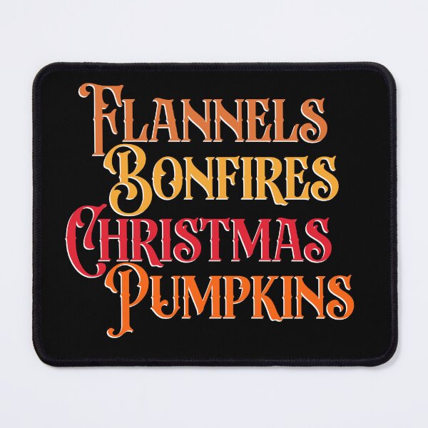 Item preview, Flannels Bonfires Christmas Pumpkins Hayrides Fall Autumn Thanksgiving Halloween Xsmas Vibes designed and sold by DjenShop.