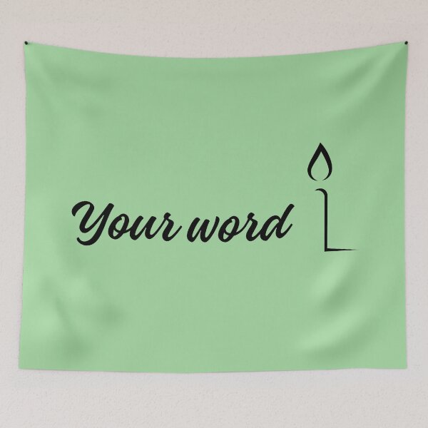 Item preview, Your Word designed and sold by YIREHCreations.
