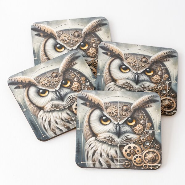 Item preview, Steampunk Owl designed and sold by NovosArt.