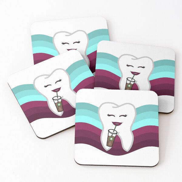 Item preview, Dark Roasted Coffee Tooth designed and sold by thehippiehygienist.