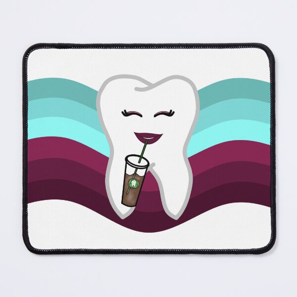 Item preview, Dark Roasted Coffee Tooth designed and sold by thehippiehygienist.