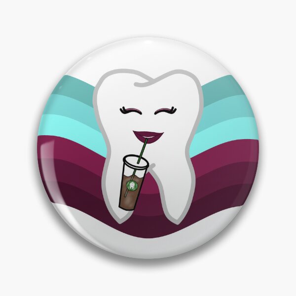 Item preview, Dark Roasted Coffee Tooth designed and sold by thehippiehygienist.