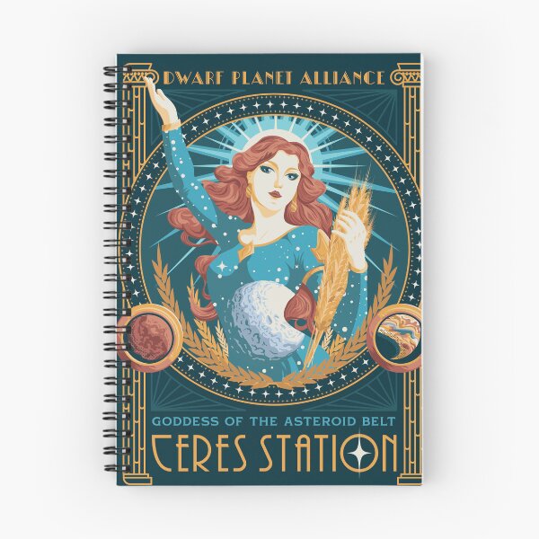 Item preview, Ceres Station Travel Poster designed and sold by adorabowldesign.