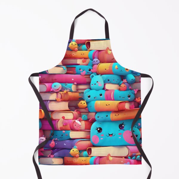 Item preview, Kawaii Books Pattern designed and sold by Patternliss.