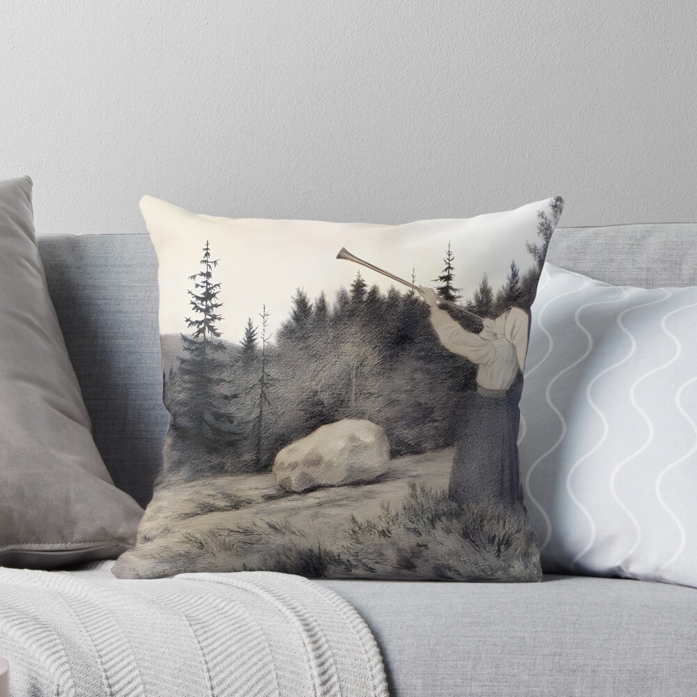 Item preview, Throw Pillow designed and sold by LovableObjects.