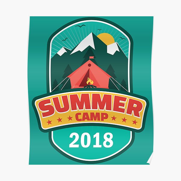 Summer Camp Posters Redbubble