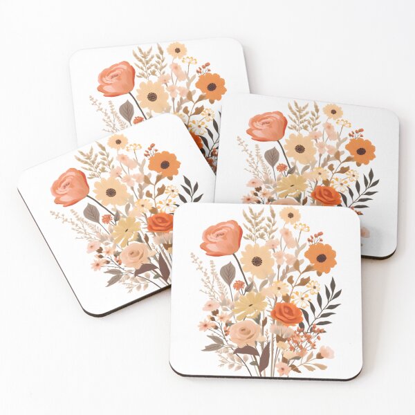 Item preview, Charming Bouquet: Sweet Blooms in Classic Hues designed and sold by Thanatphak Tansakul.