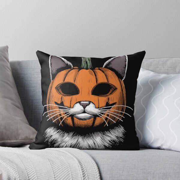 Item preview, Halloween Cat, Pumpkin Face designed and sold by JoseloRochaArt.