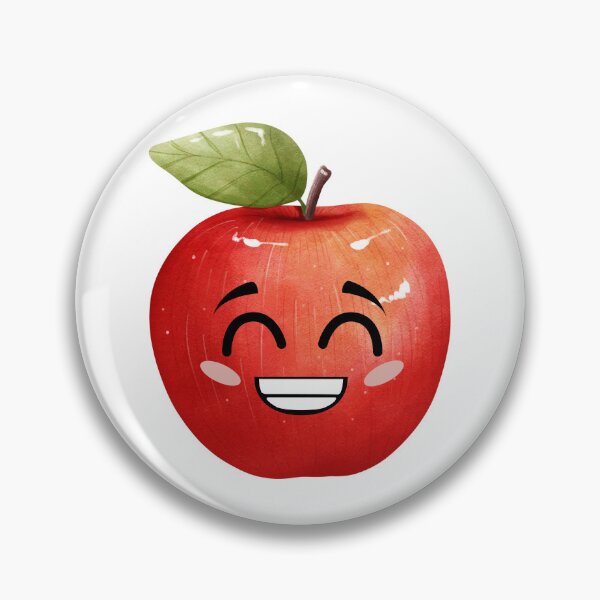 Item preview, Cute red apple designed and sold by funwithstickers.