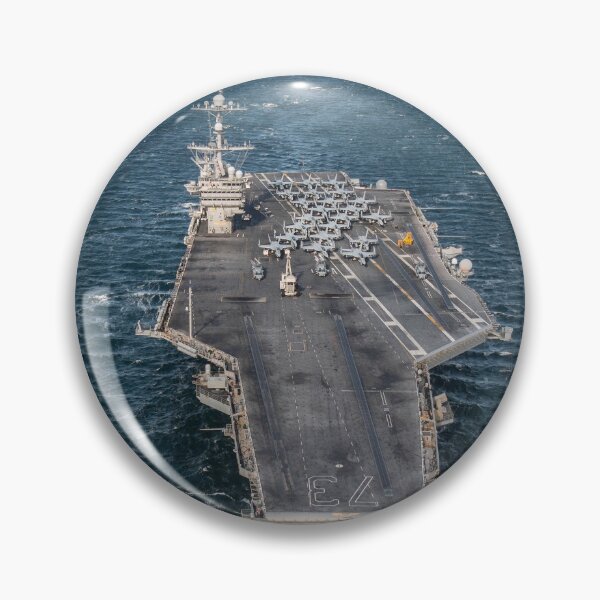 Item preview, STK109468M-The aircraft carrier USS George Washington transits the Strait of Magellan. designed and sold by StocktrekImages.