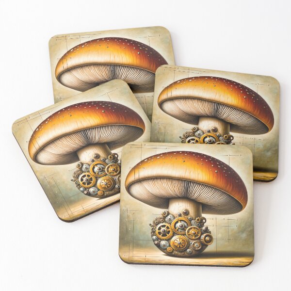 Item preview, Steampunk Mushroom designed and sold by NovosArt.