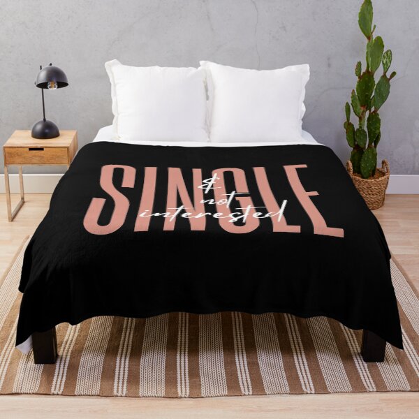 Item preview, Single and Not Interested designed and sold by CarleLS.