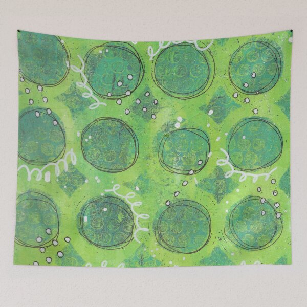 Item preview, Green Circles  designed and sold by clothpaperpixel.