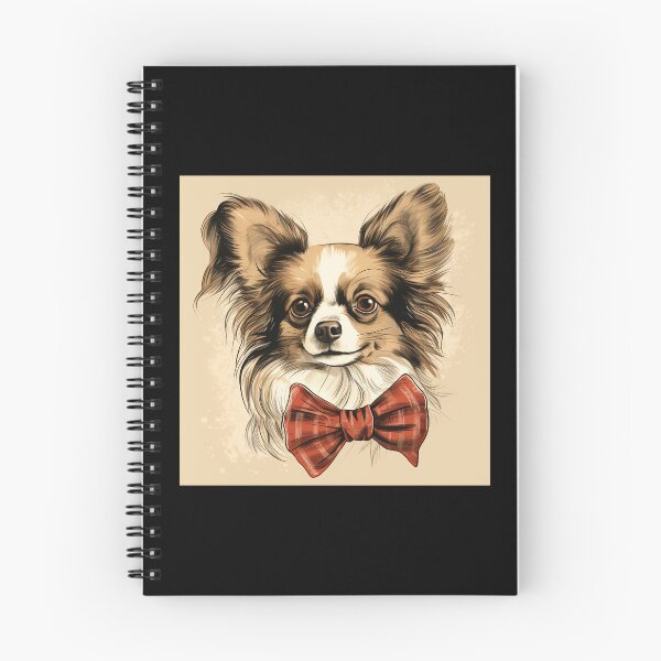 Item preview, Papillon Christmas Plaid Watercolor designed and sold by rafaeltto.
