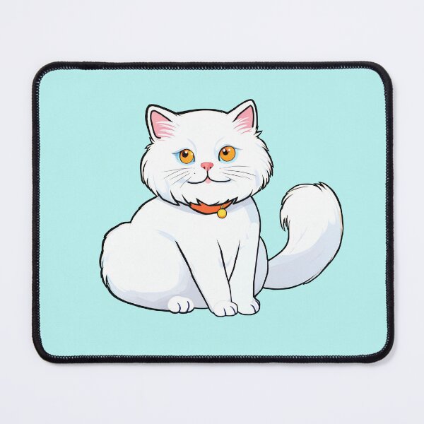 Item preview, White Persian Cat designed and sold by naragagil.