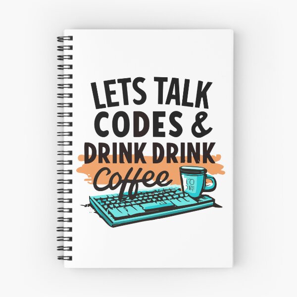 Item preview, Let's Talk Code And Drink Coffee Coder Art Design designed and sold by Collision19.