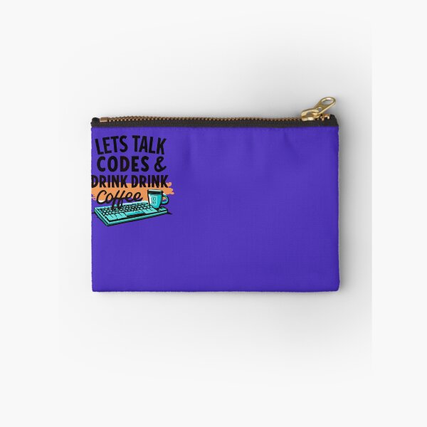 Item preview, Let's Talk Code And Drink Coffee Coder Art Design designed and sold by Collision19.