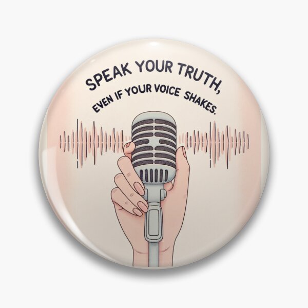 Item preview, Speak Your Truth Even If Your Voice Shakes designed and sold by ZenEverAI.