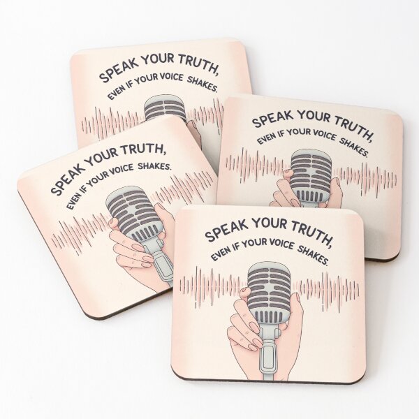 Item preview, Speak Your Truth Even If Your Voice Shakes designed and sold by ZenEverAI.