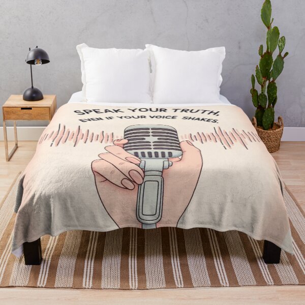 Item preview, Speak Your Truth Even If Your Voice Shakes designed and sold by ZenEverAI.