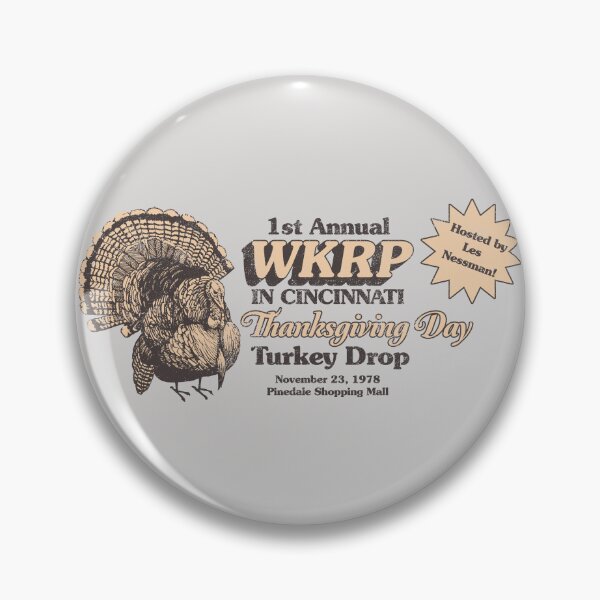 Item preview, WKRP Thanksgiving Turkey Drop designed and sold by TeeArcade84.
