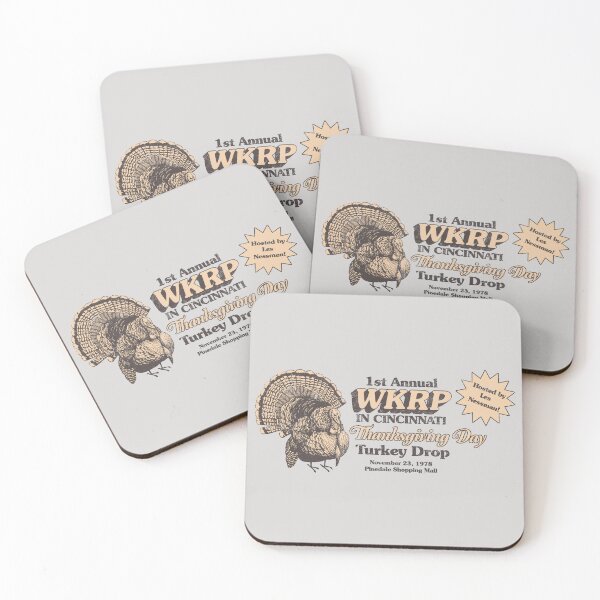 Item preview, WKRP Thanksgiving Turkey Drop designed and sold by TeeArcade84.