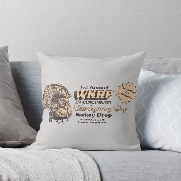 Item preview, WKRP Thanksgiving Turkey Drop designed and sold by TeeArcade84.