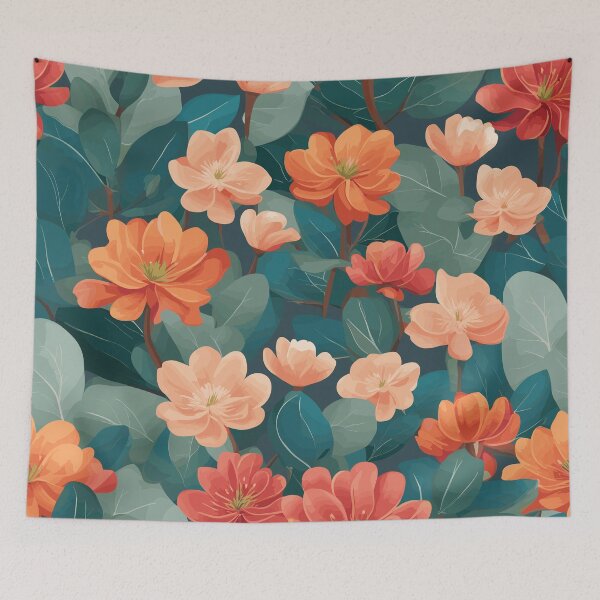 Item preview,  Eucalyptus Flowers Pattern designed and sold by WildlifeInc.